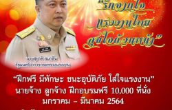 ของขวัญปีใหม่ 2564 จากกระทรวงแรงงาน